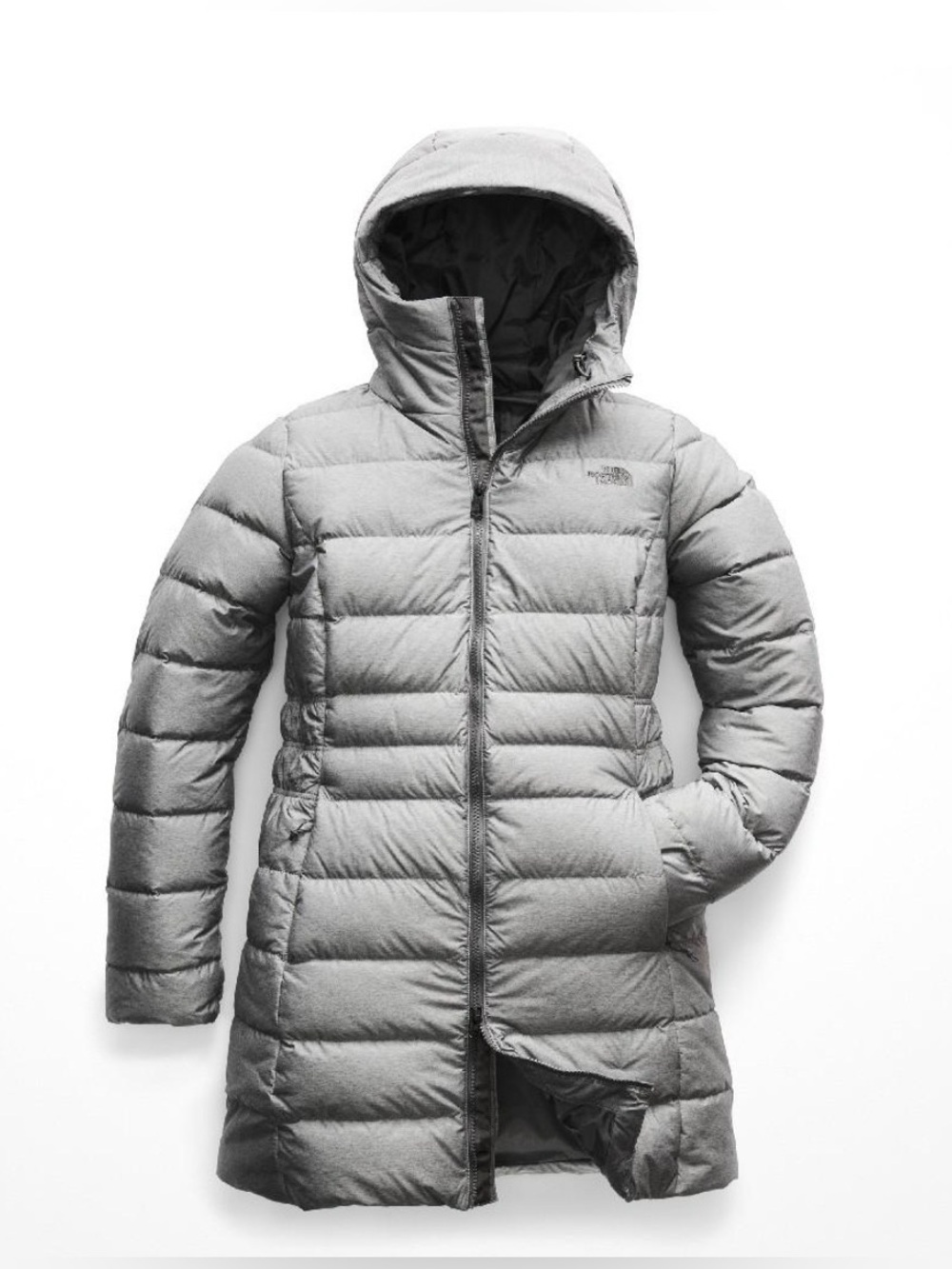 The North Face Women's Gotham Parka II - Medium Grey Heather - size small